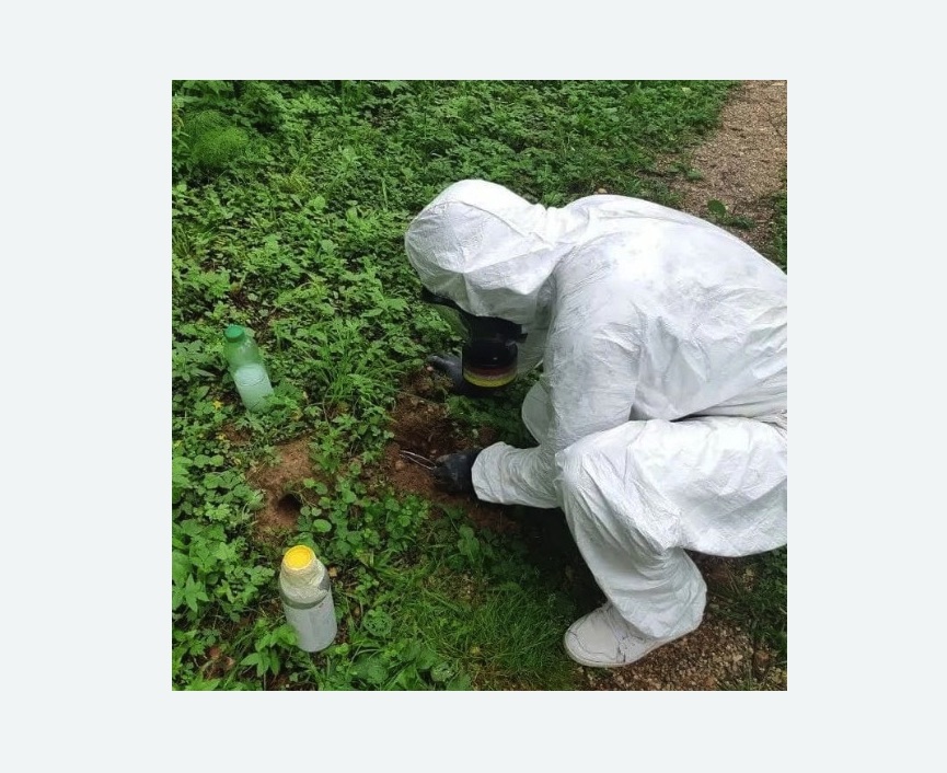 уничтожение кротов на участке в Вилючинске